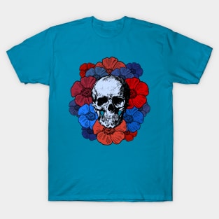 Skull and Flowers T-Shirt